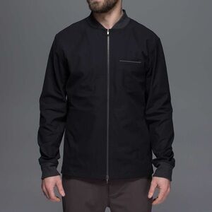 [L] Lululemon Swipe Right Jacket Black / Heathered Black